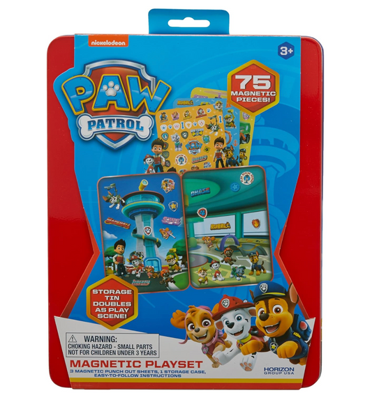 Paw Patrol - Juego magnético de 75 imanes de vestir PORFYDYA