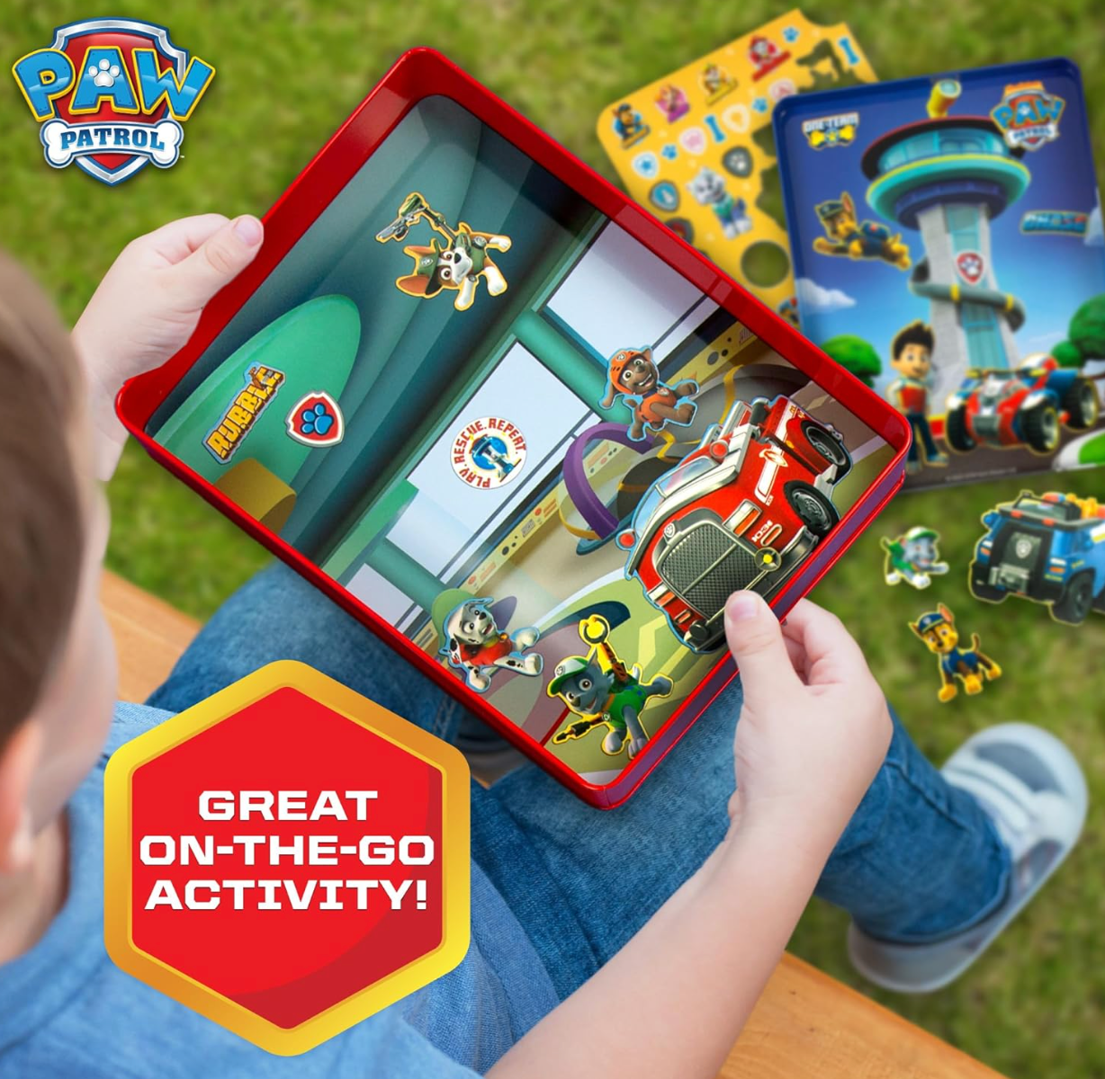 Paw Patrol - Juego magnético de 75 imanes de vestir PORFYDYA