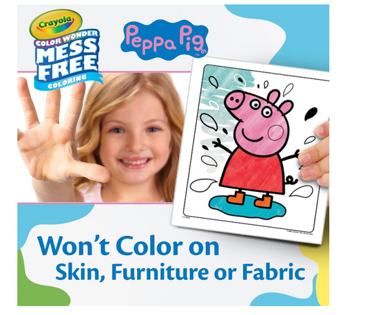 Crayola Color Wonder Peppa Pig PORFYDYA