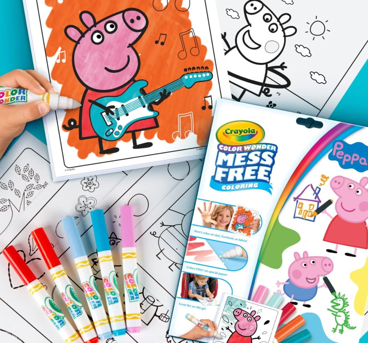 Crayola Color Wonder Peppa Pig PORFYDYA