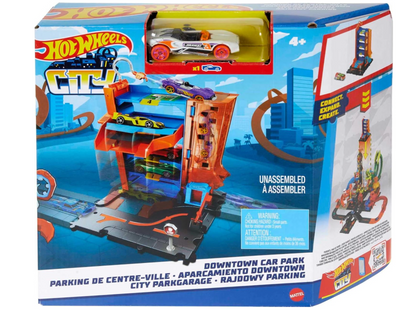 Hot Wheels City, Garage, Pista de Juguete PORFYDYA