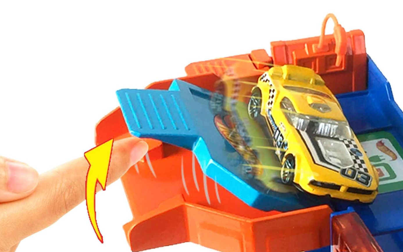 Hot Wheels City, Garage, Pista de Juguete PORFYDYA