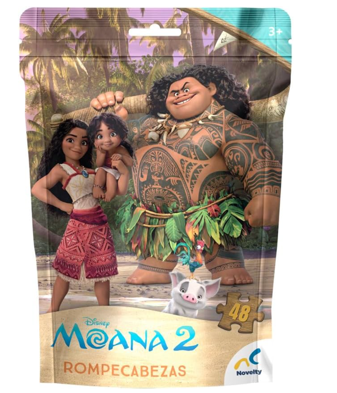 Rompecabezas Bolsa Foil  Moana  PORFYDYA