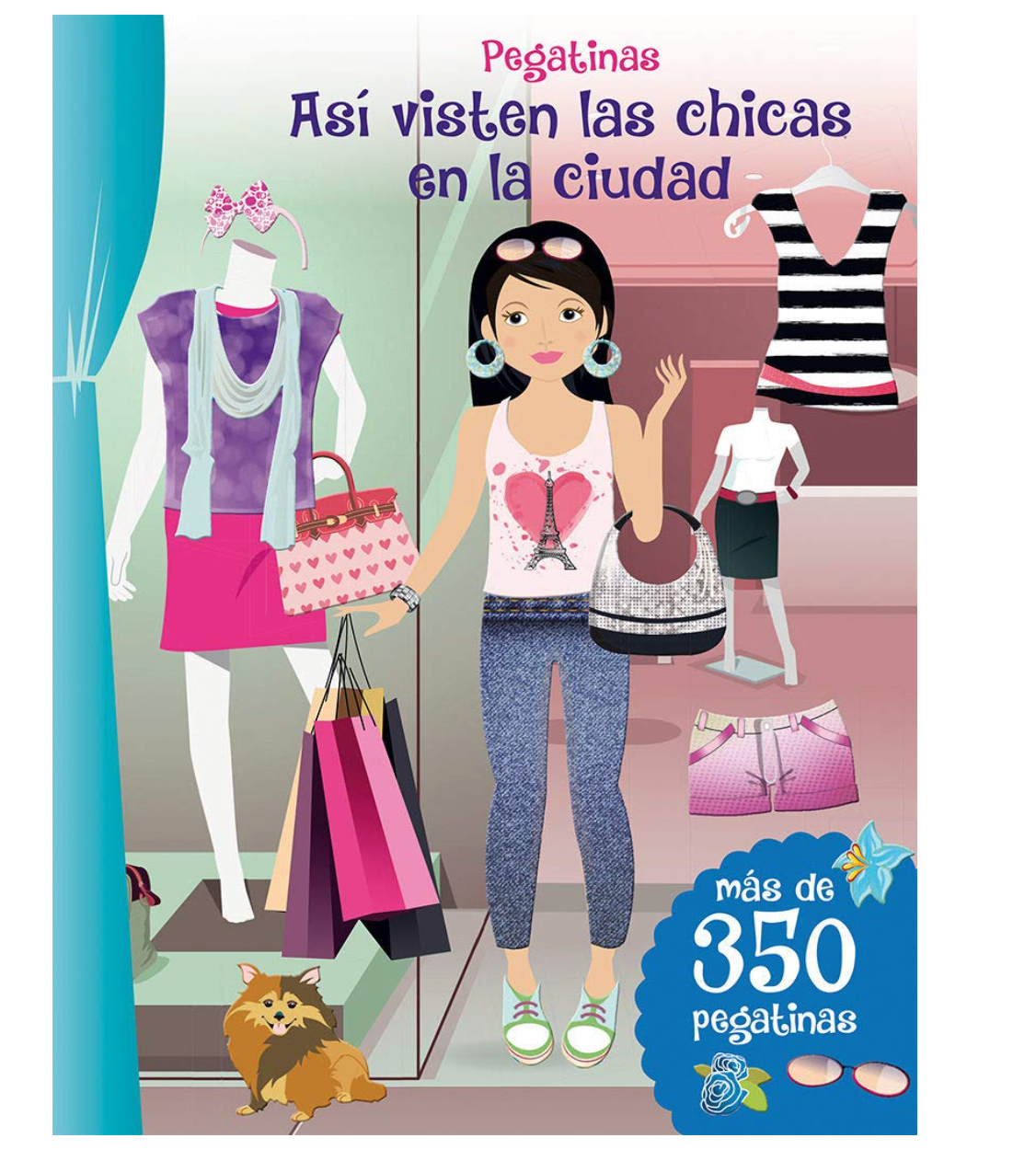 Pegatinas. Así visten las chicas en la ciudad PORFYDYA