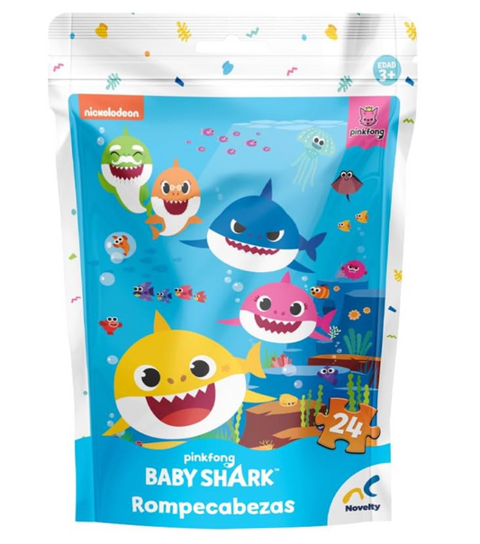 Rompecabezas Bolsa Foil Baby Shark PORFYDYA