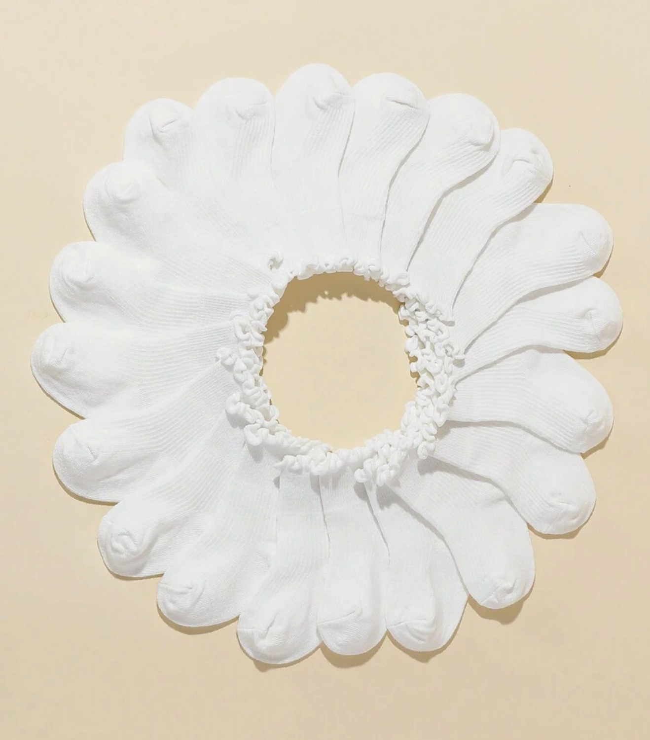 Calceta Blanca Niña Bordado Seta 0-1 año CHIKY NYNO