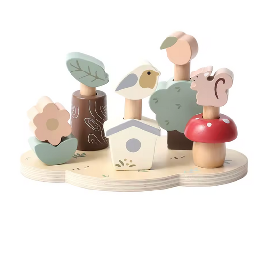 Juguete Montesori Animalitos Bosque PORFYDYA