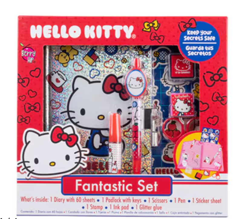 Set Diario Kitty PORFYDYA