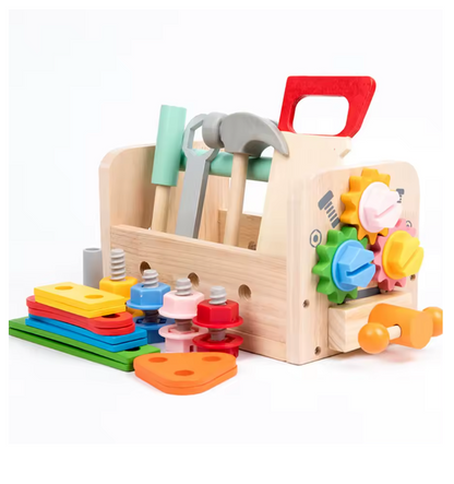 Caja de Herramientas Madera PORFYDYA