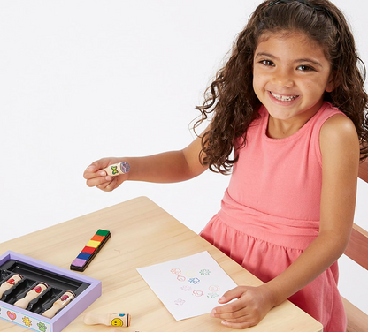 Melissa & Doug Sellos con Mango De Madera, Artes y Manualidades PORFYDYA