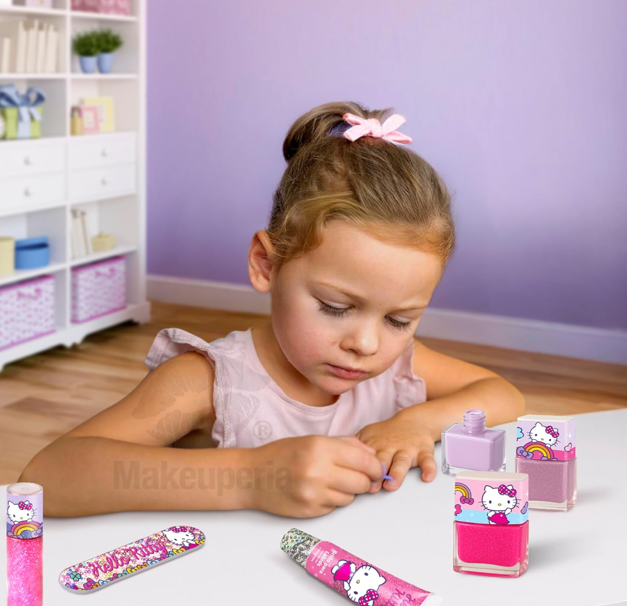 Estuche de Maquillaje Infantil Hello Kitty PORFYDYA