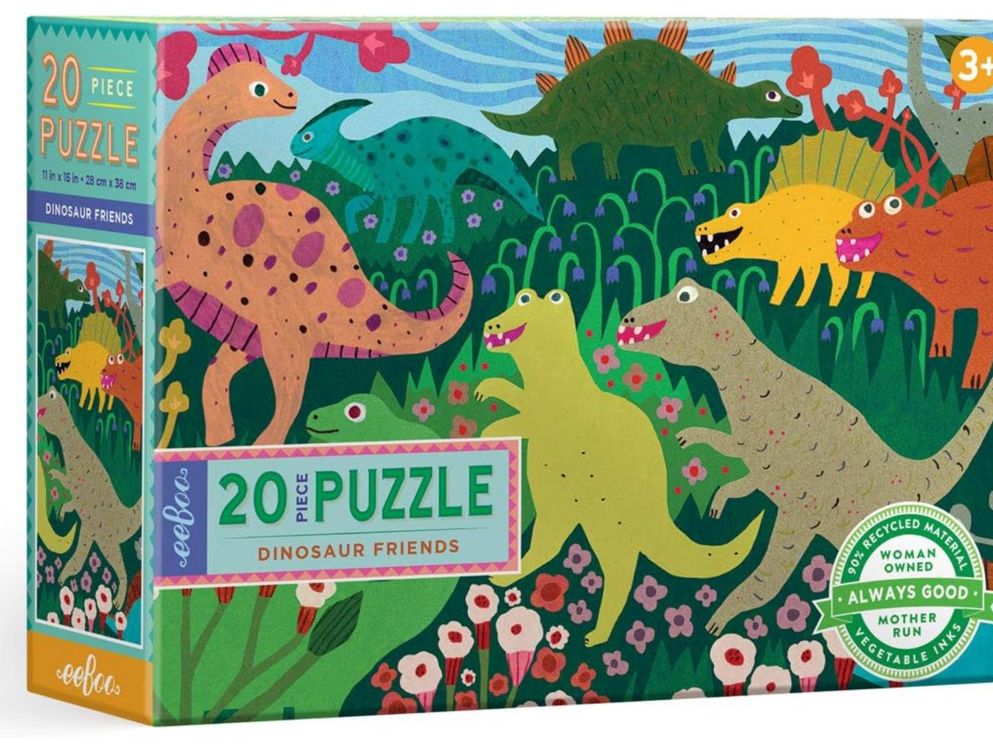 eeBoo: Puzzle Grande de 20 Piezas PORFYDYA