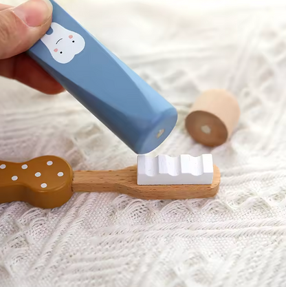 El pequeño Desntista de Madera para niños PORFYDYA