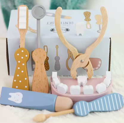 El pequeño Desntista de Madera para niños PORFYDYA