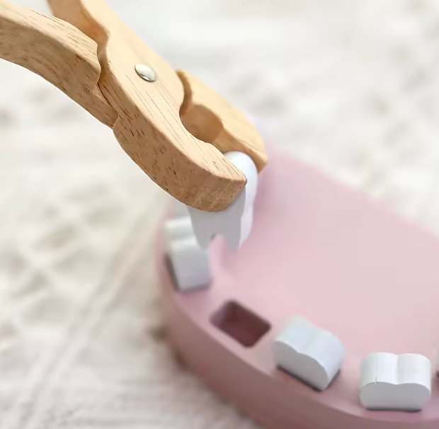 El pequeño Desntista de Madera para niños PORFYDYA