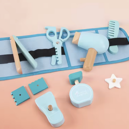 Juguete de Madera de corte de Pelo PORFYDYA