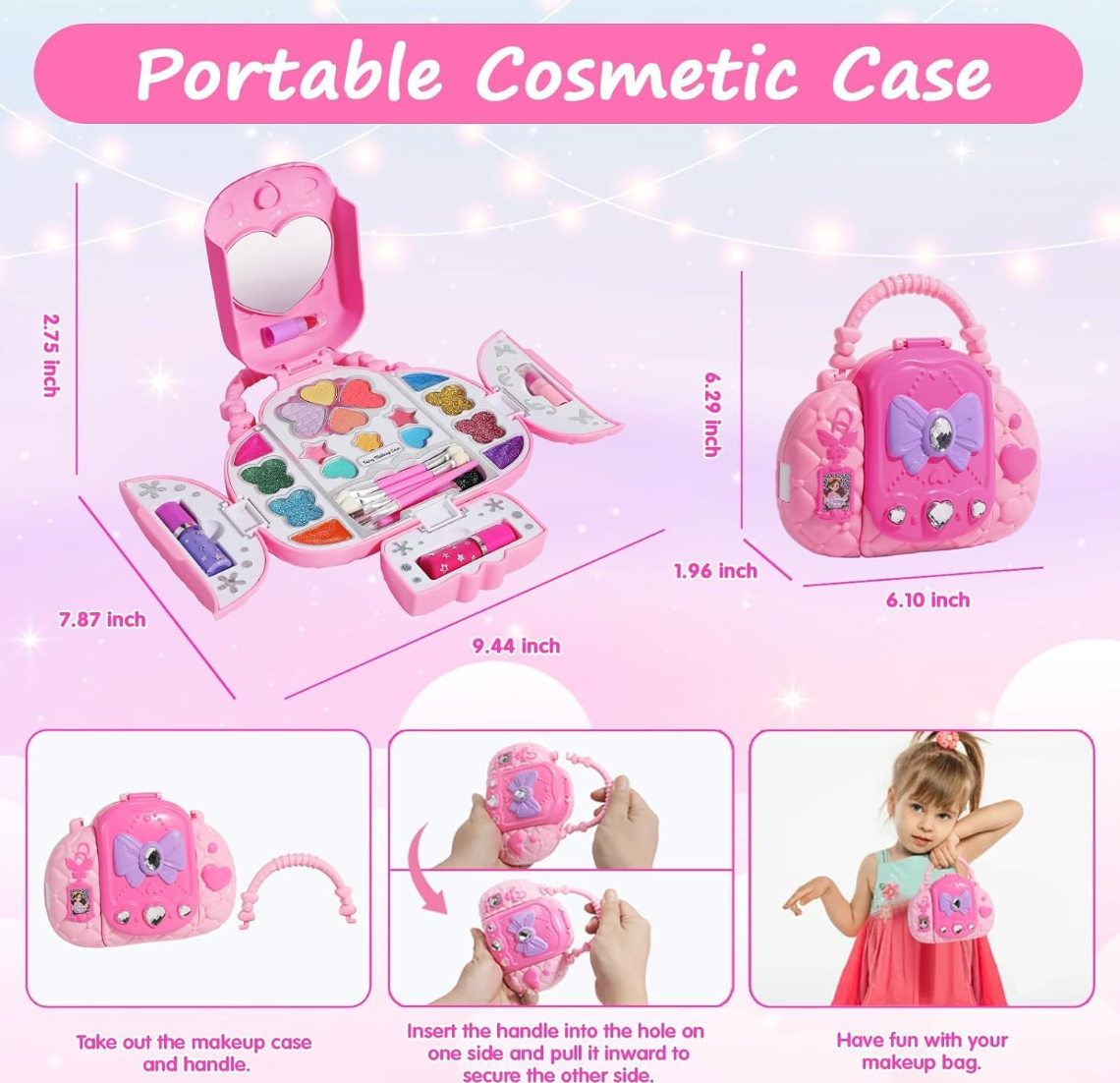 Kit de Maquillaje Portátil PORFYDYA