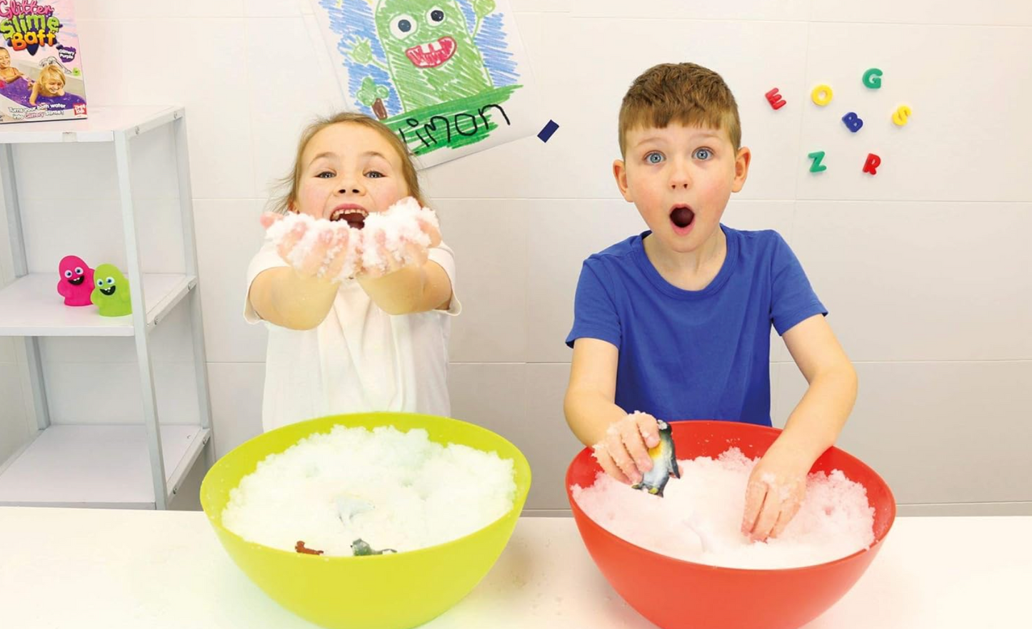 Paquete de 2 de Bola de Nieve de Zimpli Kids PORFYDYA