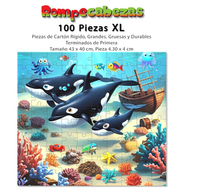 Totte Rompecabezas 100 Piezas XXL  PORFYDYA