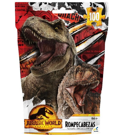 Rompecabezas Bolsa Foil  Jurassic World PORFYDYA