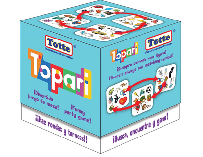 Totte Topari Juego de Cartas PORFYDYA