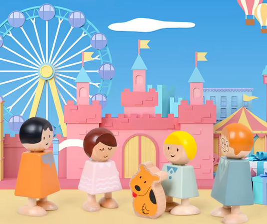 Muñequitos de Madera Montesori  PORFYDYA