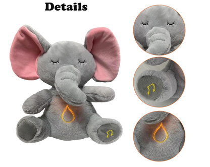 Elefante Calma Bebé Sensorial PORFYDYA