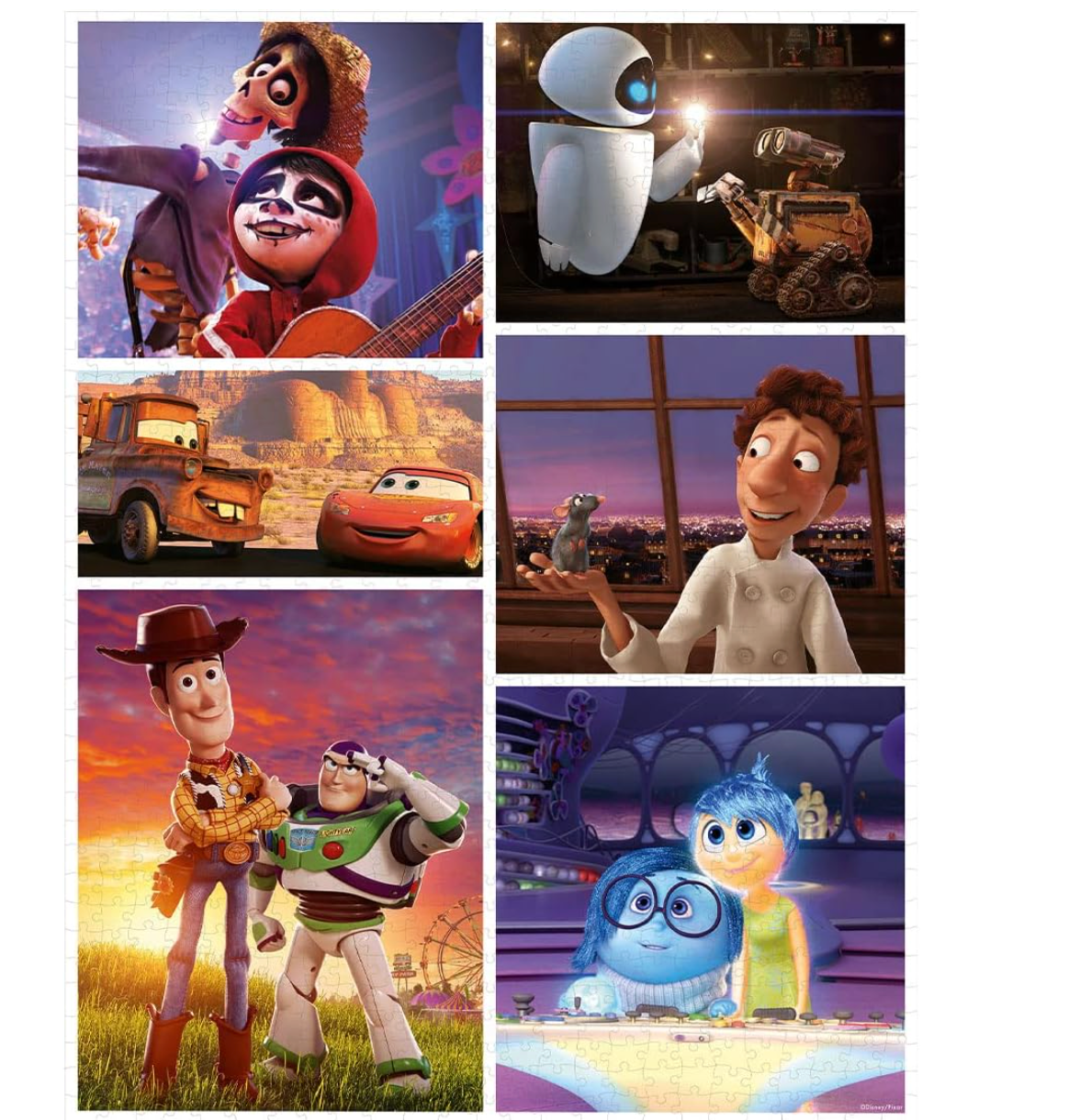 Rompecabeza Coleccionable Pixar 500pz PORFYDYA