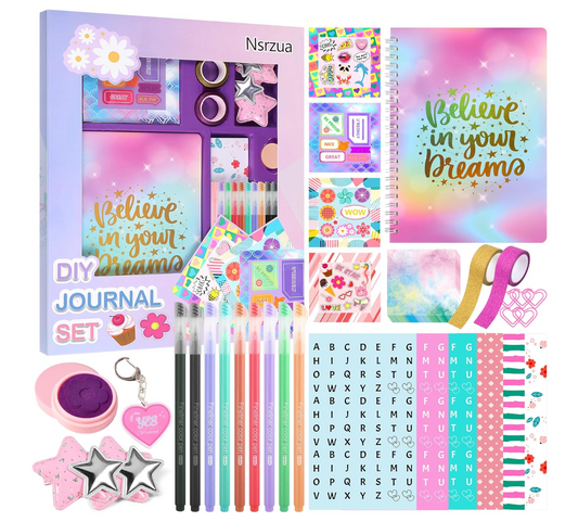 Kit de diario para niñas, juguetes para edades de 8 a 14 años PORFYDYA
