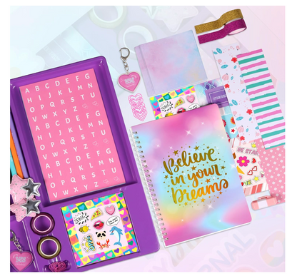 Kit de diario para niñas, juguetes para edades de 8 a 14 años PORFYDYA