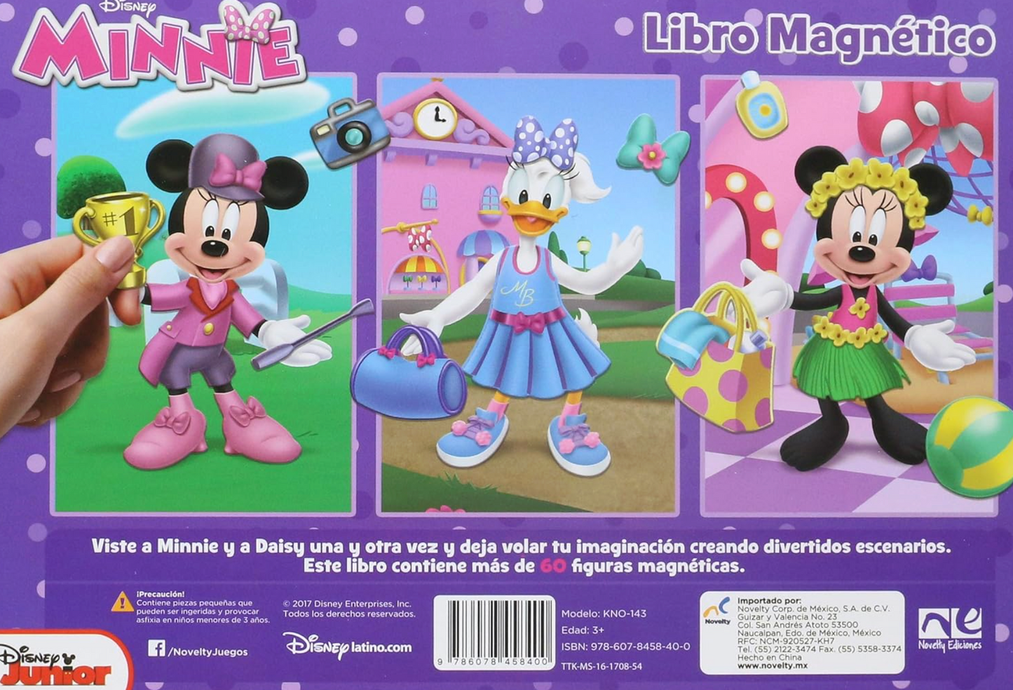 Disney: Minnie, Libro Magnético PORFYDYA