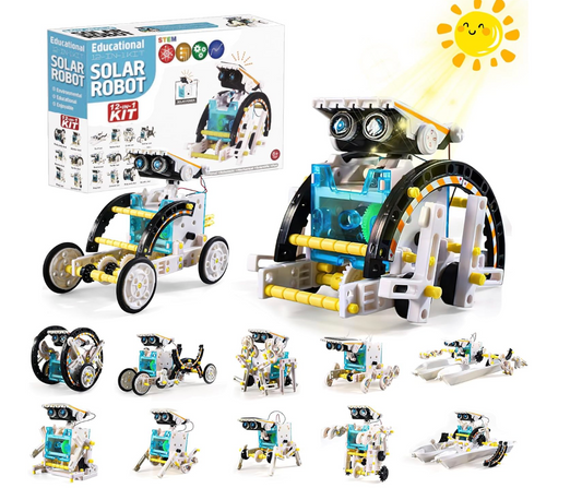 Kit de Robot Solar 12 en 1 STEM PORFYDYA