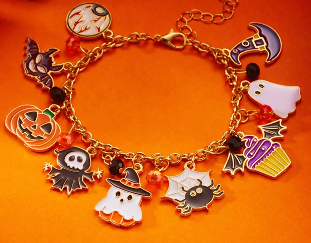 Pulsera  para Niña Fantasia con Figuras Colgando PORFYDYA