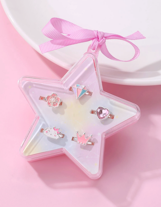 Estrella Princesa con Anillos  PORFYDYA