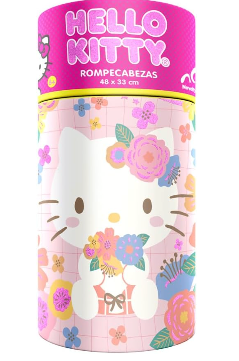 Corp Rompecabezas Infantil Kitty Cilindro PORFYDYA