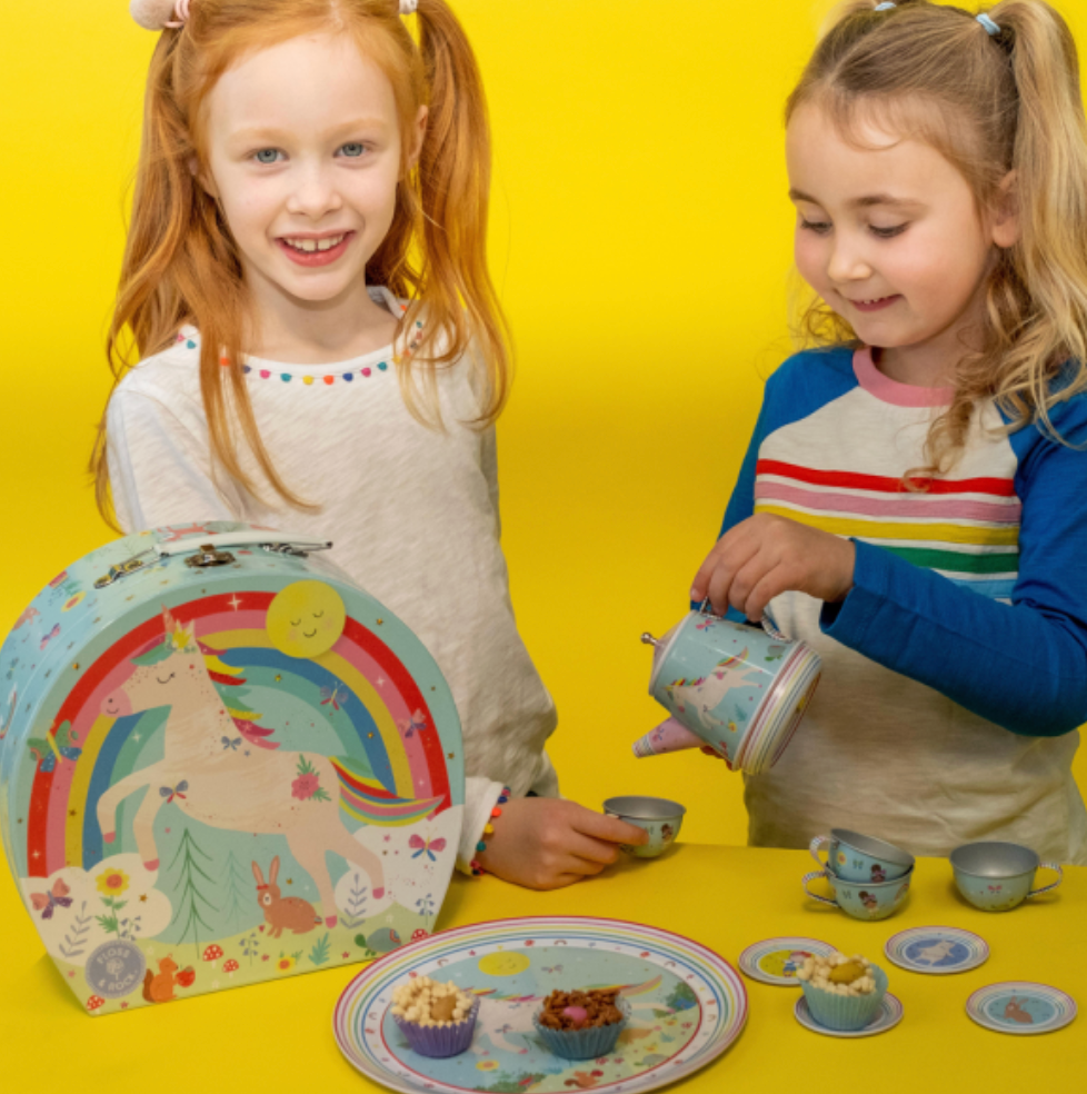 Juego de Té 11 Piezas, Hadas & Arcoíris