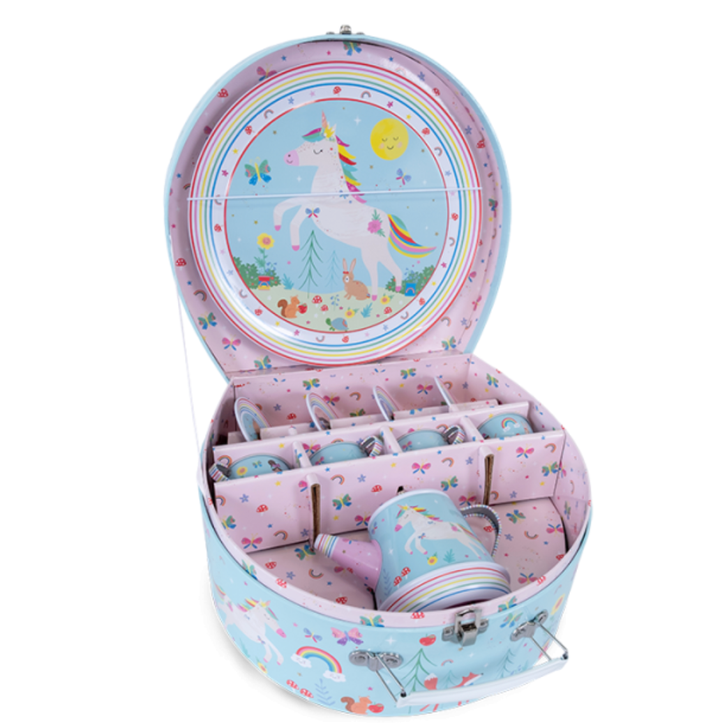 Juego de Té 11 Piezas, Hadas & Arcoíris