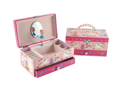 Joyero Musical con Cajón – Hadas & Arcoíris