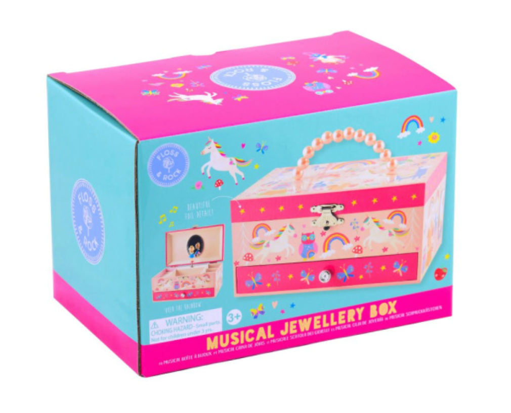 Joyero Musical con Cajón – Hadas & Arcoíris