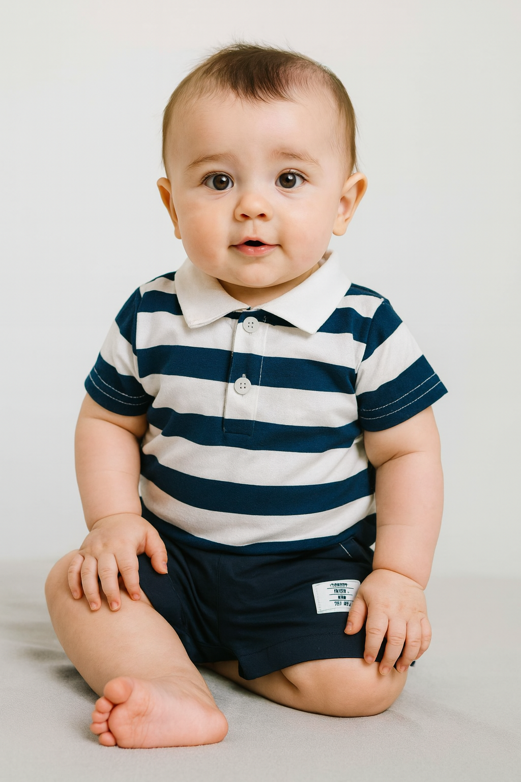 Conjunto Shor y Camisa Rayas CHIKY NYNO