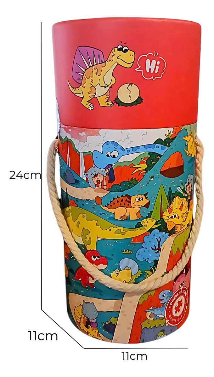 Puzzle TUBO 124 Piezas PORFYDYA