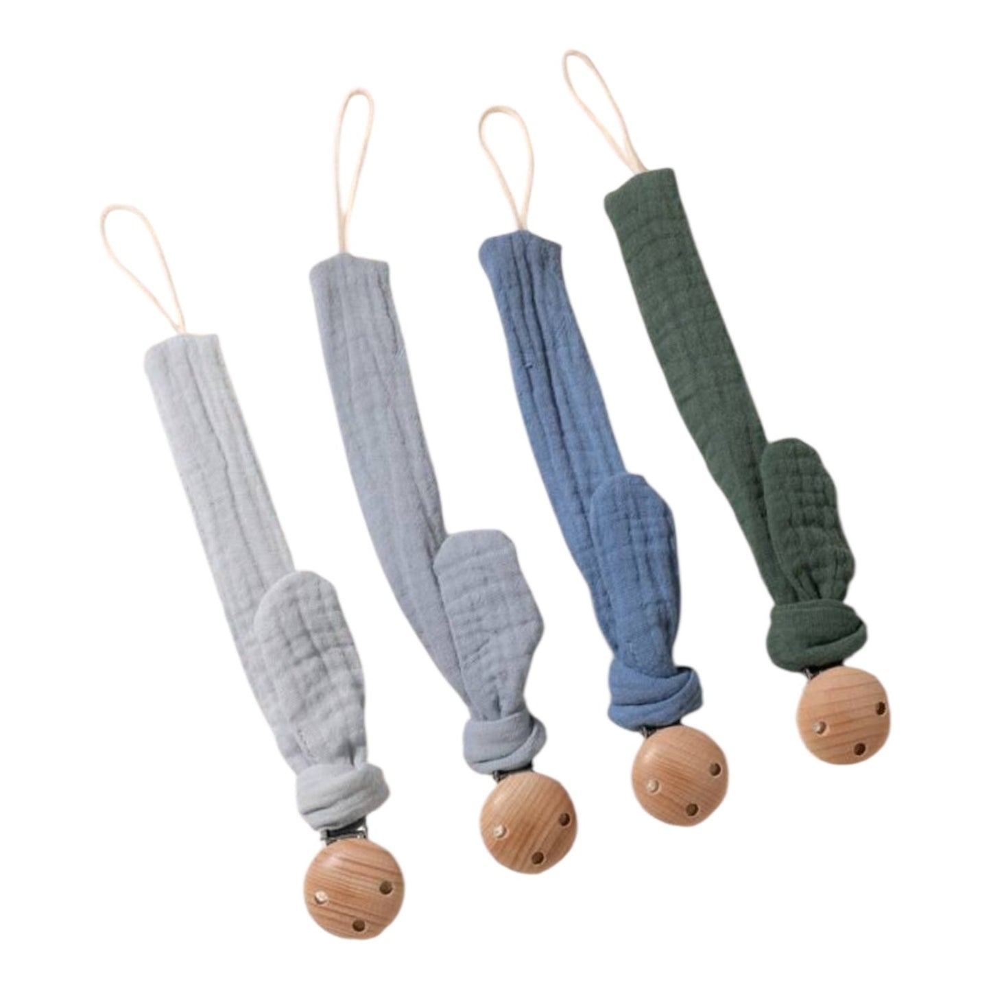 Porta Chupon Muselina Nudo CHIKY NYNO