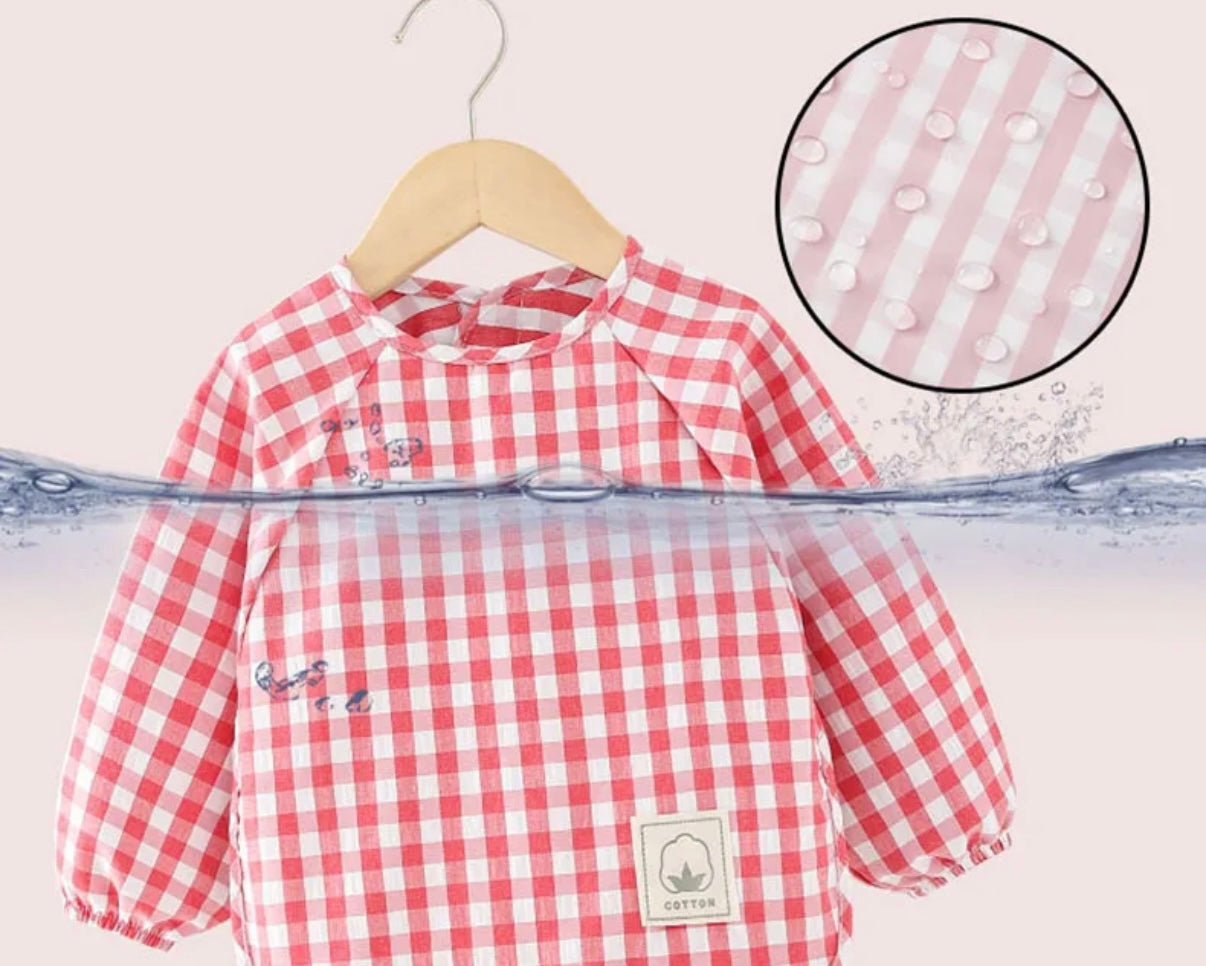 Delantal Impermeable con Mangas Cuadros  CHYKY NYNO