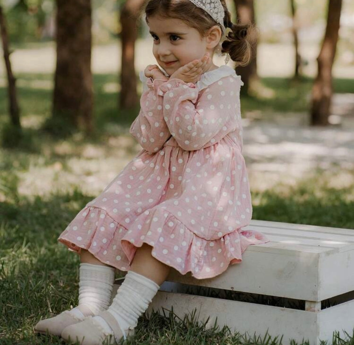 Vestido Dots Rosa CHIKY NYNO