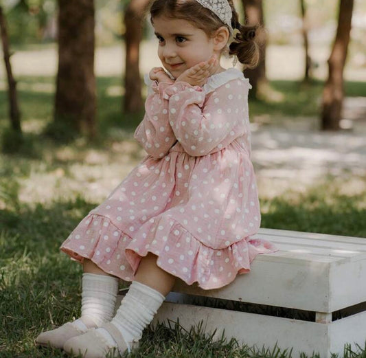 Vestido Dots Rosa CHIKY NYNO