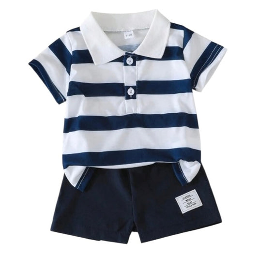 Conjunto Shor y Camisa Rayas CHIKY NYNO