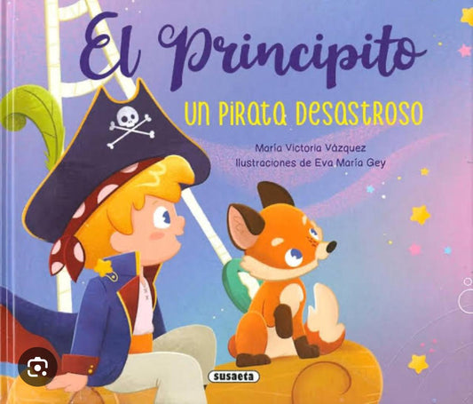 Cuento Un Pirata Desastroso Principito CHIKY MARKET