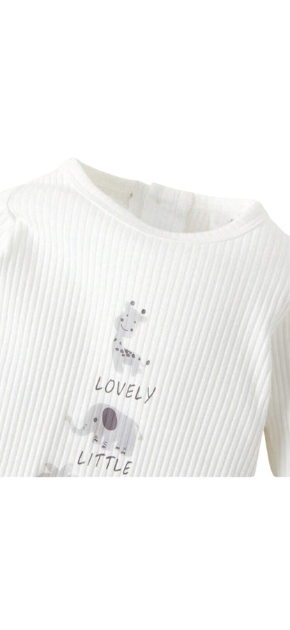 Mameluco con Pies Elfante y Jiarafa CHIKY NYNO