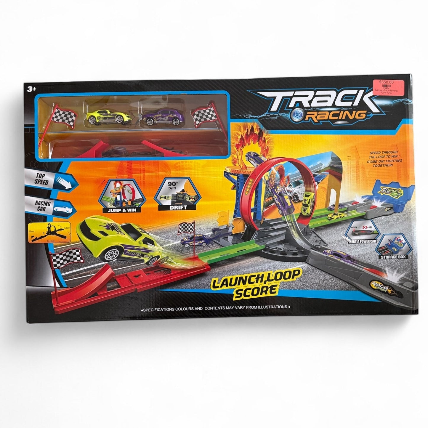 Autopista Track Raincing PORFYDYA