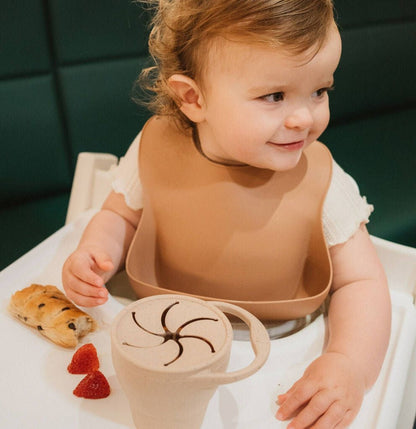 Vasito Entrenador, Popote y  Tapa de Snack